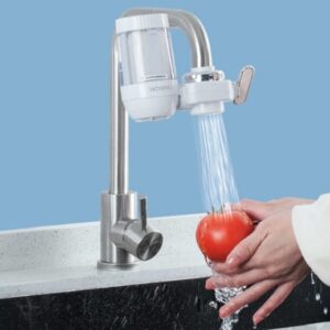 Faucet-mounted tap filter
